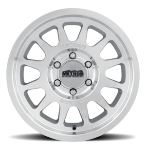 Method MR703 Bead Grip 20x9 0mm Offset 6x135 87mm CB - Machined Clear Coat