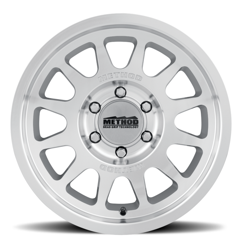 Method MR703 Bead Grip 20x9 0mm Offset 6x5.5 106.25mm CB - Machined Clear Coat - product image