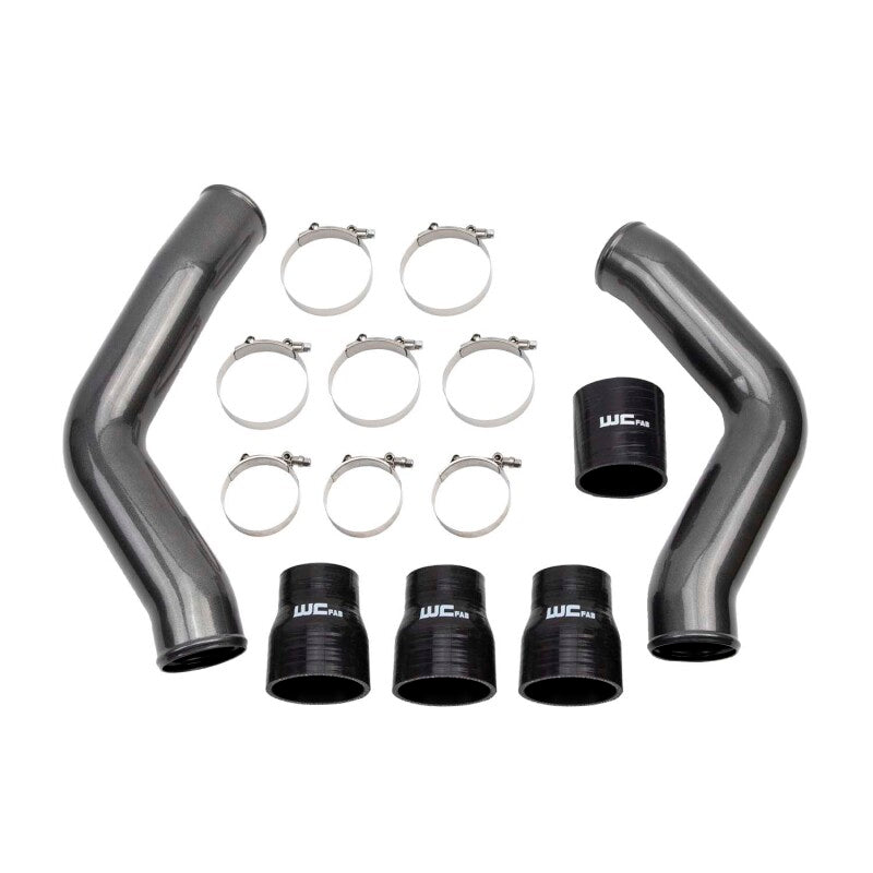 Wehrli 13-18 Cummins 6.7L 3.5in High Flow Intake Bundle Kit Stage 1 - Gun Metal - product image