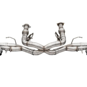 Corsa 2020-25 Corvette C8 3in Xtreme Cat-Back Exhaust 4.5in Pol Quad Tips - Deletes stock AFM Valve - product image