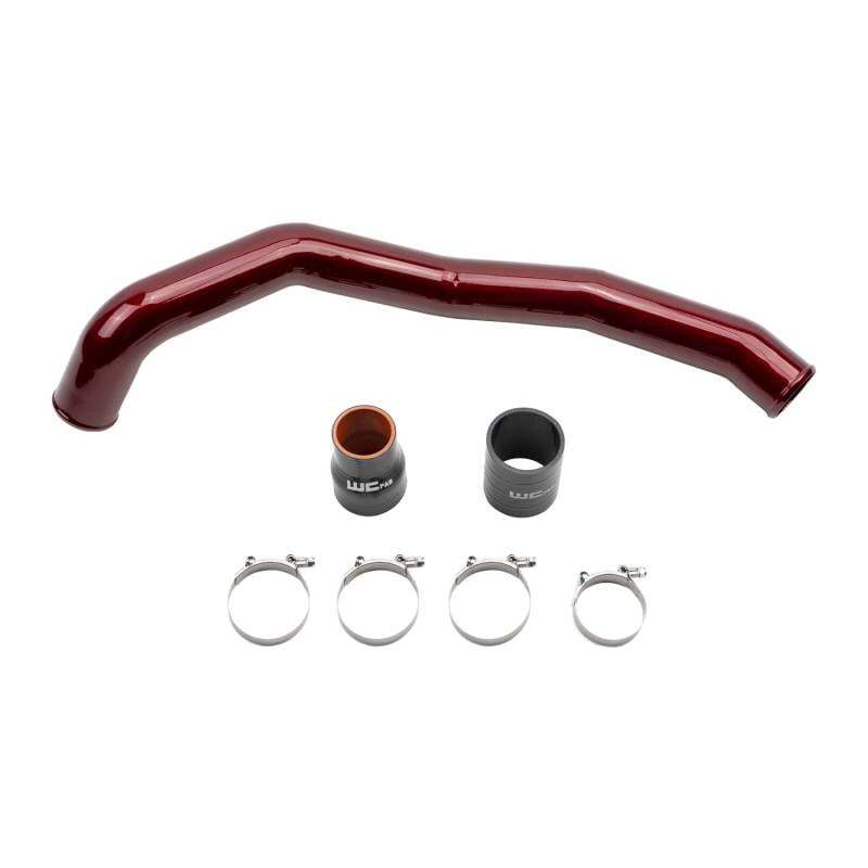 Wehrli 01-04 GM Duramax LB7 Driver Side 3in Intercooler Pipe - Candy Teal - product image