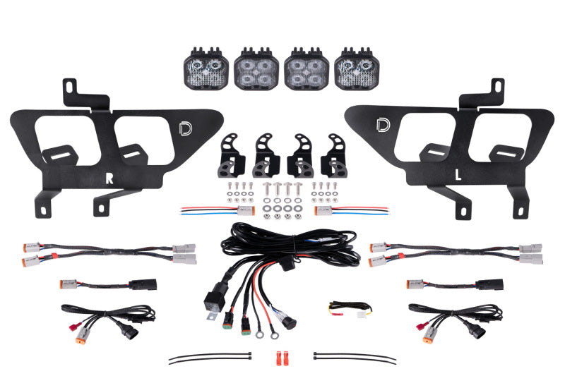 Diode Dynamics 21-23 Ford F-150 Stage Series Fog Pocket Kit - product image