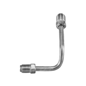 Wilwood tube assembly combo p-valve remote tandem long -3 IF male to male cres