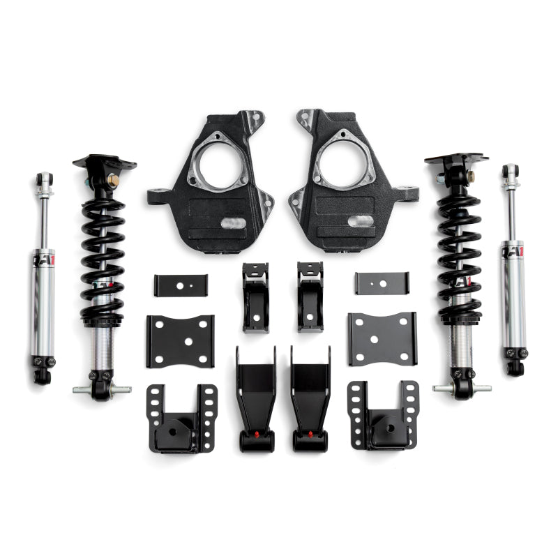 QA1 07-16 Chevrolet Silverado 4WD Lowering Kit w/ Spindles Double Adjustable 4in-6in - product image