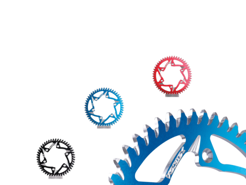 Vortex Racing Aluminum Rear Sprocket 520 44 Tooth- Black - product image