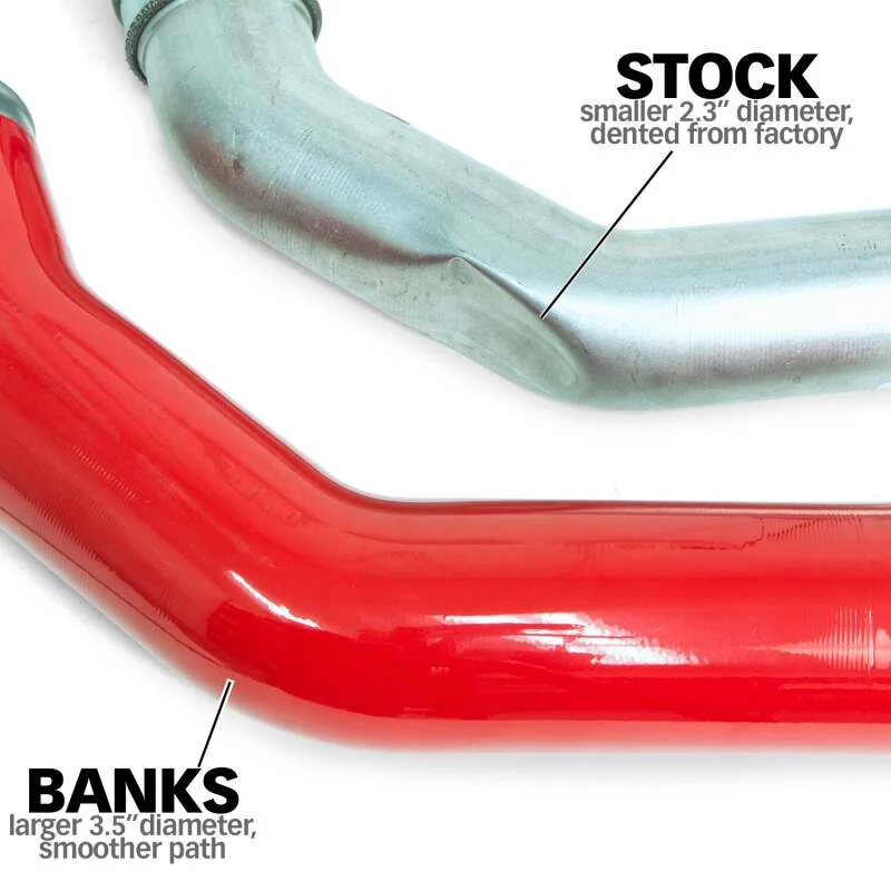 Banks Power 13-18 Ram 6.7L Diesel Boost Tube System - Raw Tubes (Driver Side) - product image
