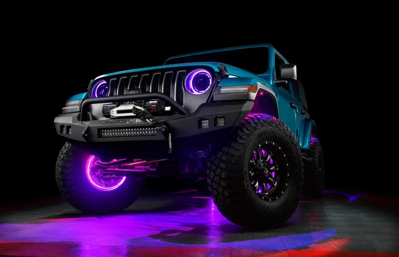 Oracle Bluetooth + RF Underbody Rock Light Kit - 8 PCS - ColorSHIFT - product image