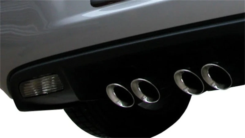 Corsa 06-08 Chevrolet Corvette C6 (A/T) 2.5in Sport Cat-Back Exhaust - 3.5in Black Twin Tips - product image