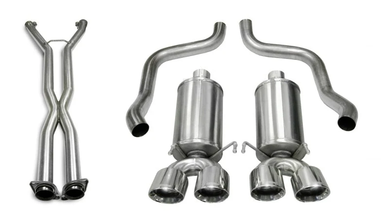 Corsa 05-08 Chevrolet Corvette (C6) 2.5in Xtreme Cat-Back Exhaust - 3.5in Twin Tips - product image