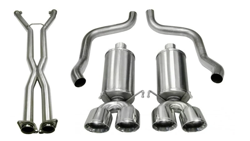 Corsa 09-13 Chevrolet Corvette (C6) 2.5in Xtreme Cat-Back Exhaust - 3.5in Twin Tips - product image
