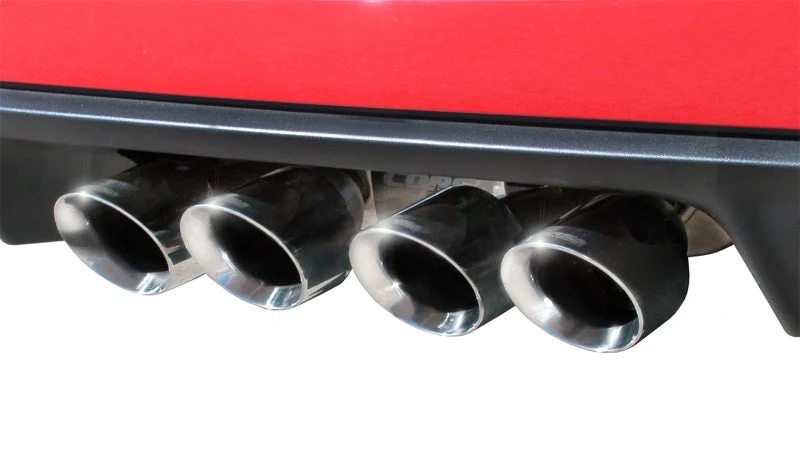 Corsa 09-13 Chevrolet Corvette (C6) 2.5in Xtreme Cat-Back Exhaust - 3.5in Twin Tips - product image
