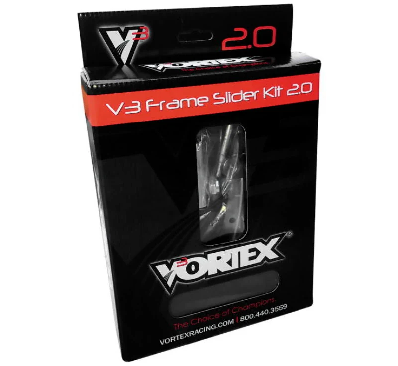 Vortex Racing 11-15 Kawasaki ZX 10 R V3 2.0 Frame Slider Kit- No Cut - product image