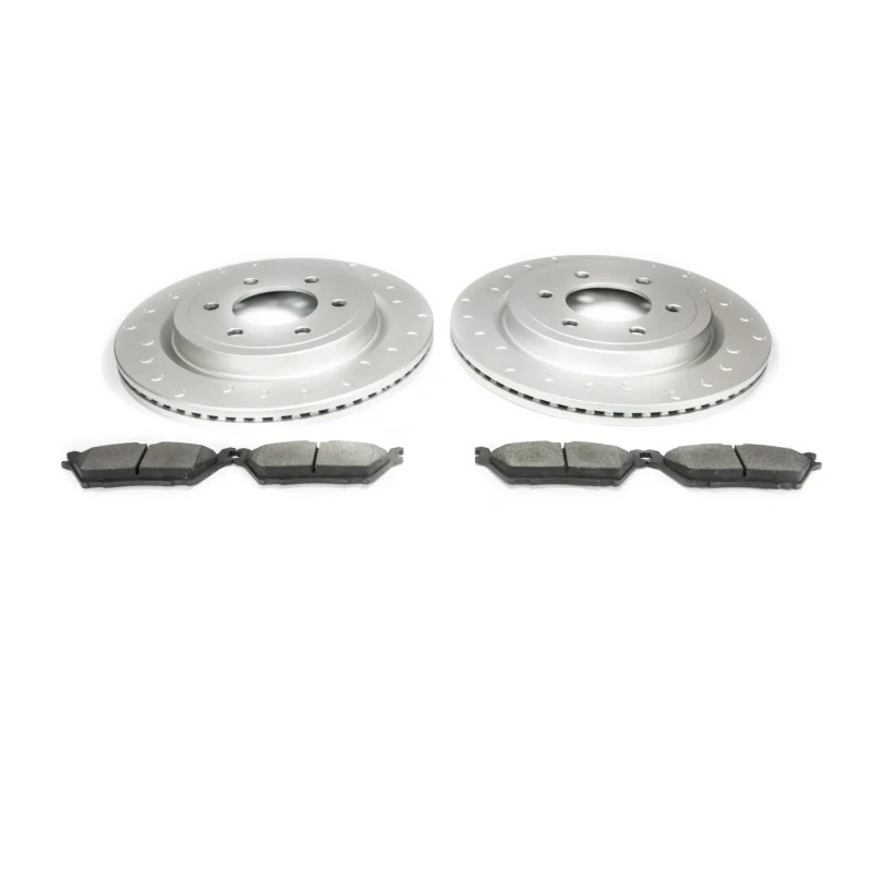 Alcon 19-20 Raptor/ 18-20 F-150 Pad & Rotor Kit (Use with Stock Calipers) w/ Elect Park Brake - Rear - product image