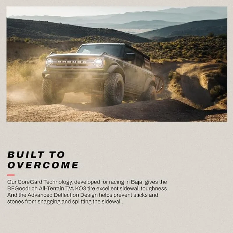 BFGoodrich All Terrain T/A KO3 35x12.50R18/D 118R - product image