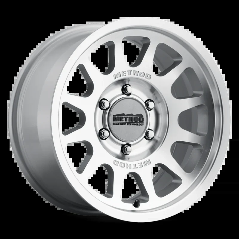 Method MR703 Bead Grip 18x9 12mm Offset 6x135 87mm CB - Machined Clear Coat - product image