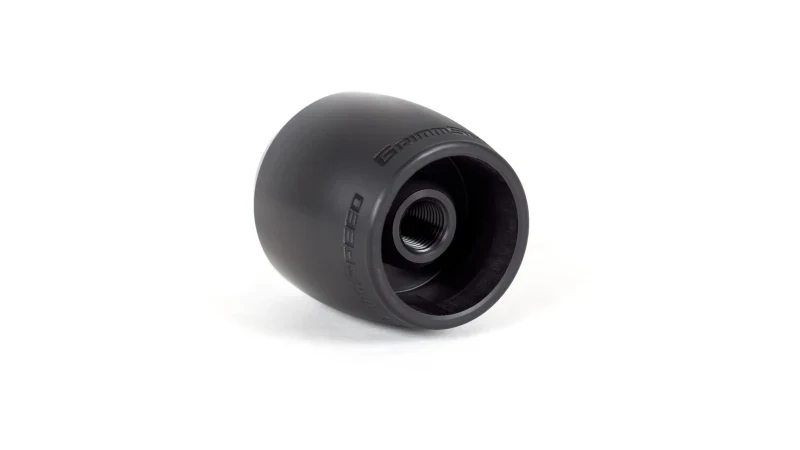 GrimmSpeed Stubby Shift Knob Black Delrin - M12x1.25 - product image