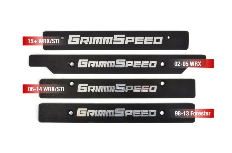 GrimmSpeed 02-05 Subaru Impreza WRX/STi License Plate Delete Plate - product image