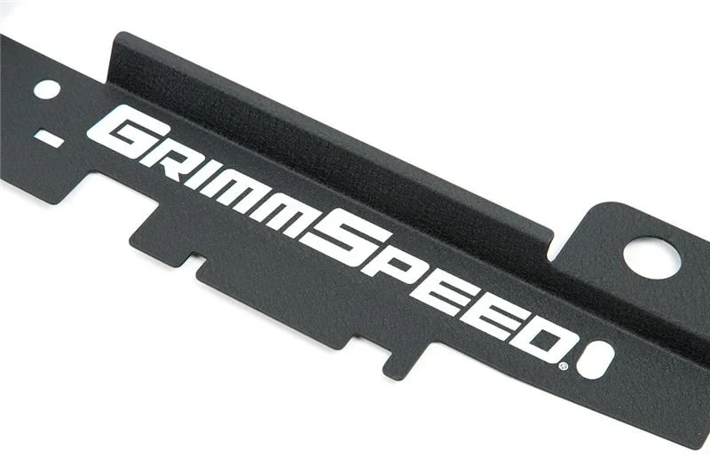 GrimmSpeed 05-09 Subaru Legacy/Outback Radiator Shroud w/Tool Tray - Textured Black - product image