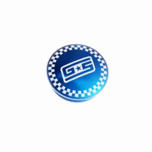 GrimmSpeed Swap-Top Shift Knob Cap - Checkered Blue - product image