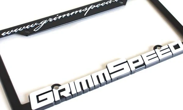 GrimmSpeed License Plate Frame (Pair) - product image
