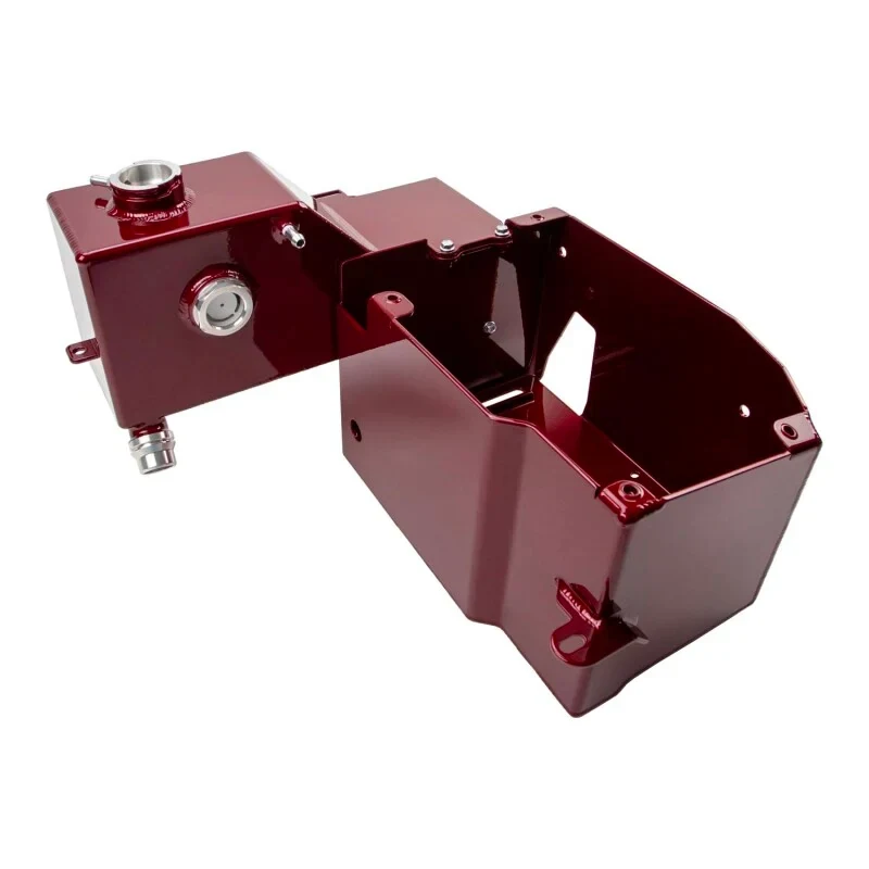 Wehrli 17-24 6.7L Power Stroke Coolant Tank and Battery Box Kit - Flat Black - product image