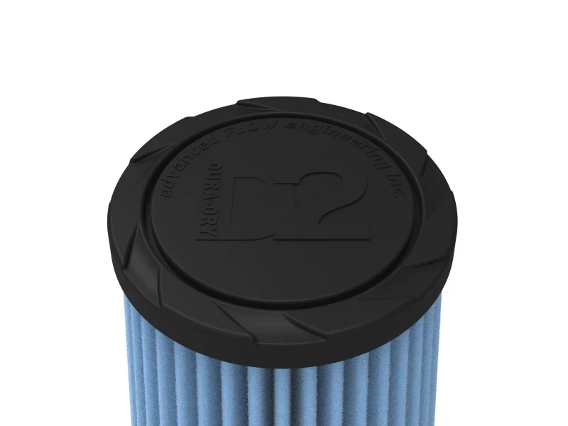 aFe POWER Universal Clamp-On Air Filter w/ D2 Dura-Dry Media - 3-1/2in F x 5in B x 3-1/2in T x 8in H - product image