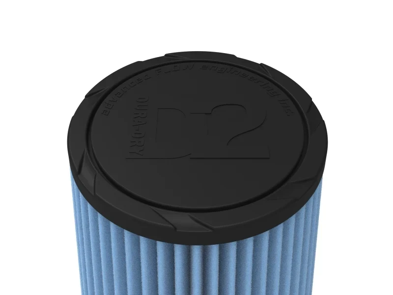 aFe POWER Universal Clamp-On Air Filter w/ D2 Dura-Dry Media - 4in F x 6in B x 4-3/4in T x 7in H - product image