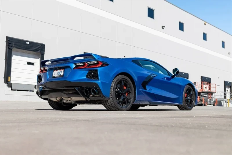 Corsa 20-26 Corvette C8 w/ Factory NPP Cat-Back 4.5in Pro-Series Tips - Black PVD - product image