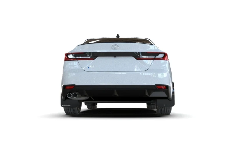 Rally Armor 25-26 Toyota Camry Black UR Mud Flap White Logo - product image