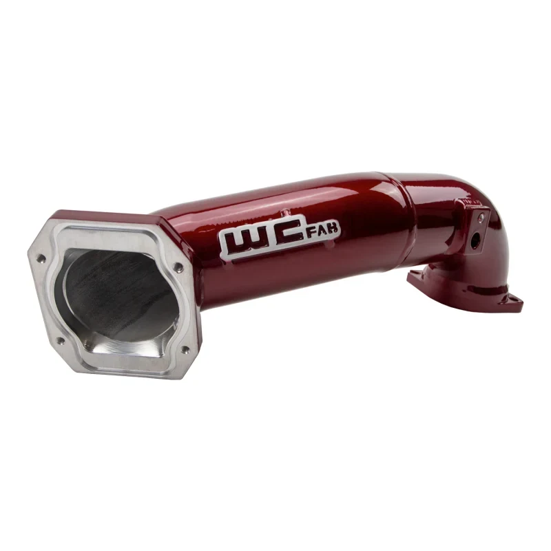 Wehrli 11-16 Duramax LML Passenger Side 3 in. Intercooler Pipe - Bengal Grey - product image