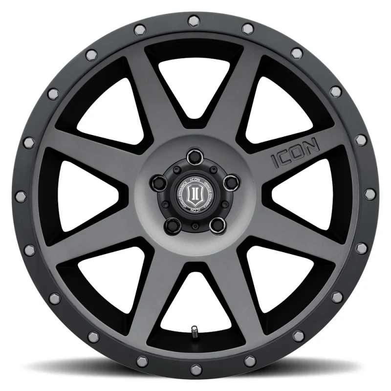 ICON Rebound 20x9 / 6x5.5 / 16mm / 5.625in BS Titanium Wheel - product image