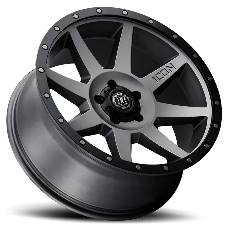 ICON Rebound 20x9 / 6x5.5 / 16mm / 5.625in BS Titanium Wheel - product image