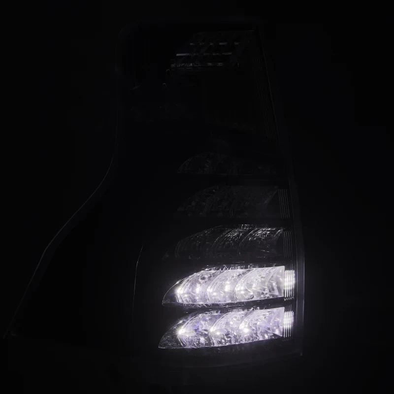 AlphaRex 14-21 Lexus GX470 PRO-Series LED Tail Lights - Alpha Black - product image