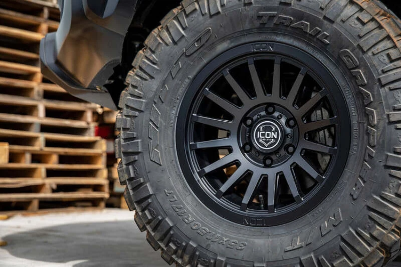ICON Alloys Recon SLX Gloss Black - 17x8.5 / 5x150 / 25mm / 5.75in BS - product image