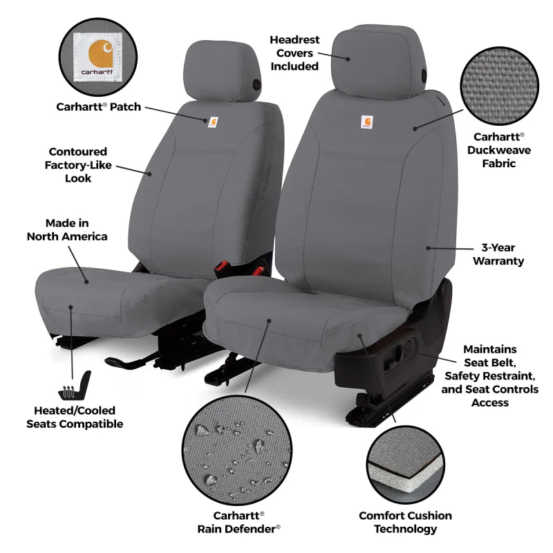 Covercraft 24-26 Toyota Grand Highlander Carhartt PrecisionFit Custom Second Row Seat Covers - product image