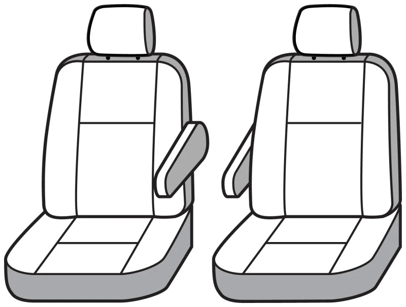 Covercraft 24-26 Toyota Grand Highlander Endura PrecisionFit Custom Second Row Seat Covers - product image