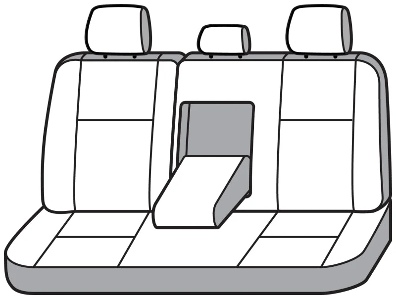 Covercraft 21-26 Hyundai Sonata Polycotton SeatSaver Custom Second Row Seat Covers - product image