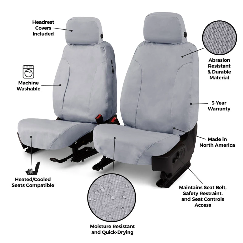 Covercraft 23-26 Toyota Prius Polycotton SeatSaver Custom Second Row Seat Covers - product image