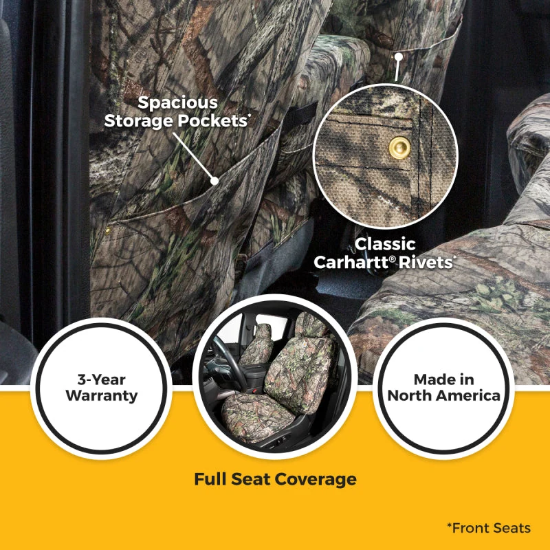 Covercraft 07-09 Dodge Nitro Carhartt Camo SeatSaver Custom Front Row Seat Covers - product image