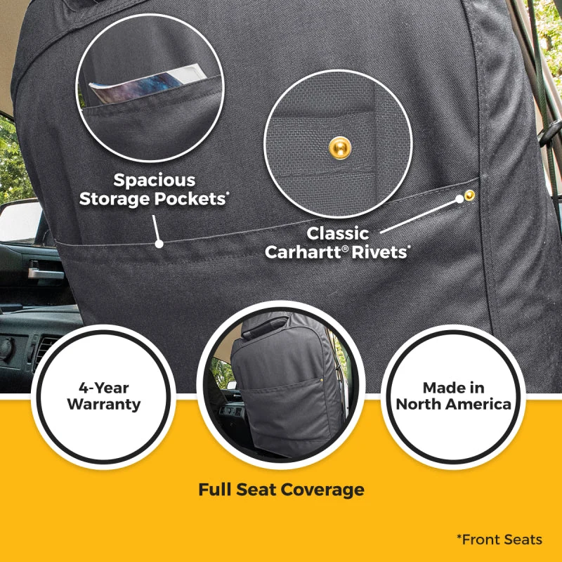 Covercraft 07-09 Dodge Nitro Carhartt Super Dux SeatSaver Custom Front Row Seat Covers - product image