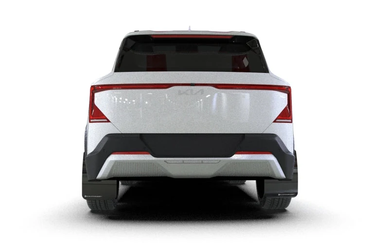 Rally Armor 2027 Kia EV5 Black UR Mud Flap - White Logo - product image