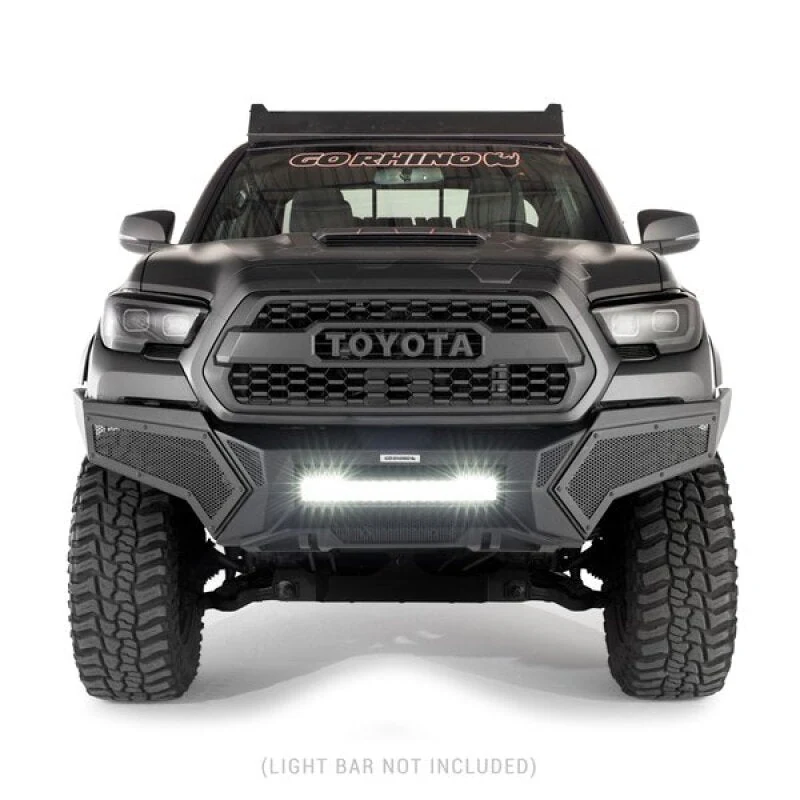 Go Rhino 22-26 Toyota Tundra (4dr) Element Front Bumper w/ Power Bar - Tex. Blk - product image