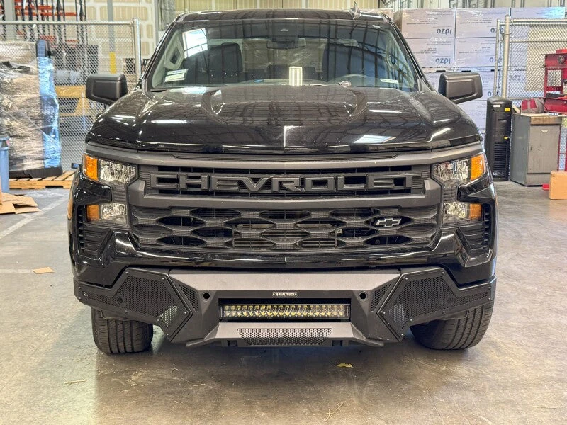 Go Rhino 22-26 GM Silverado/Sierra 1500 Element Front Bumper w/ Power Bar - Tex. Blk - product image