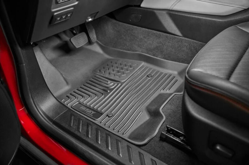 Husky Liners 08-20 Dodge Grand Caravan Weatherbeater Front & 2nd Seat Floor Liners - Black - product image