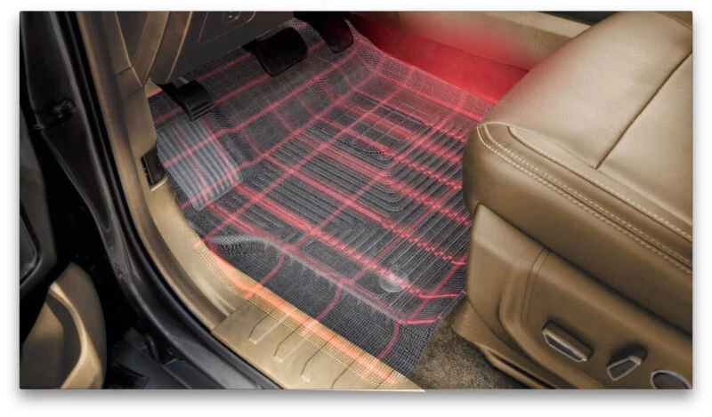 Husky Liners 08-20 Dodge Grand Caravan Weatherbeater Front & 2nd Seat Floor Liners - Black - product image