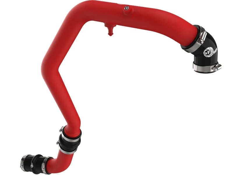 aFe BladeRunner Aluminum Hot and Cold Charge Pipe Kit Red Ford F-150 24-26 V6-2.7L (tt) - product image