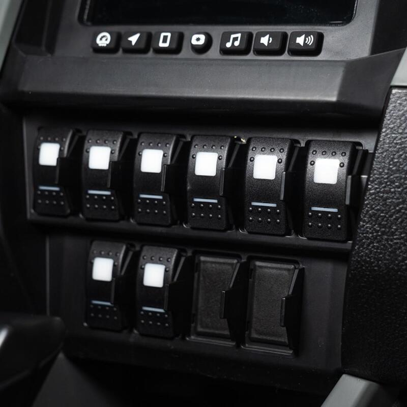sPOD 2022+ Polaris RZR Pro R BantamX Switch Panel Kit - Red - product image