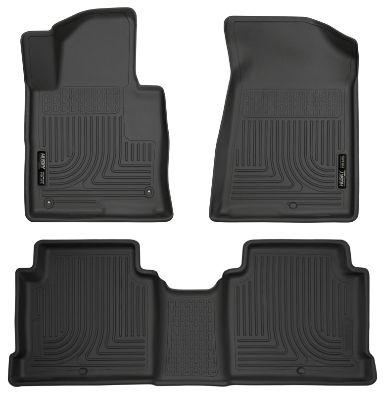 Husky Liners 25-26 Nissan Murano Weatherbeater Front & 2nd Seat Floor Liner - Black - product image