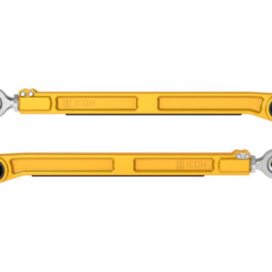 ICON 24-26 Toyota LC250 / GX550 / 25-26 4Runner Billet Rear Lower Link Kit - Gold Anodizing