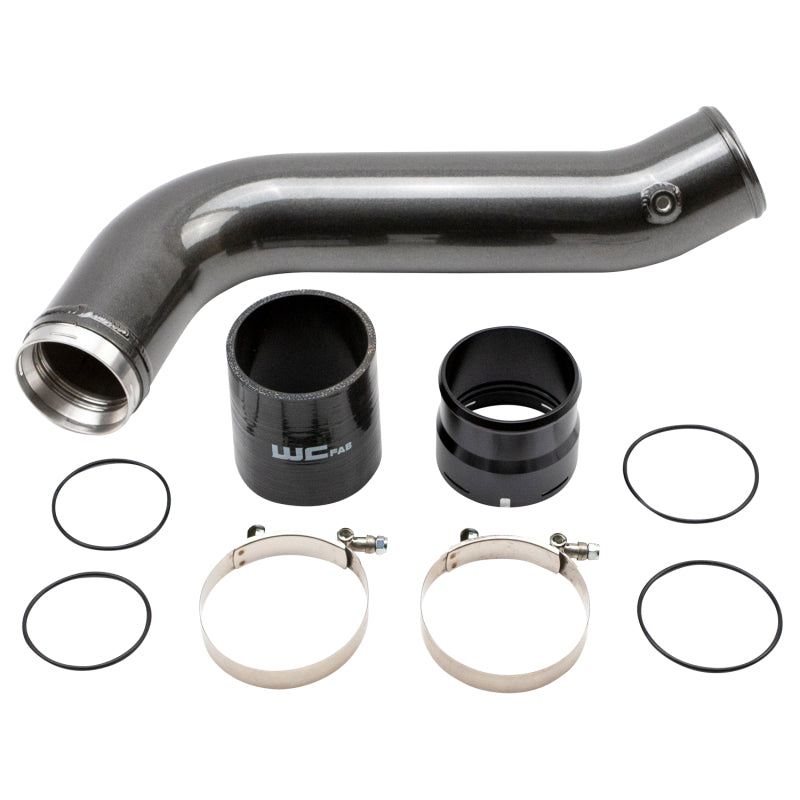 Wehrli 20-26 GM Duramax L5P Passenger Side 3.5in Intercooler Pipe - Sparkle Granny Smith - product image